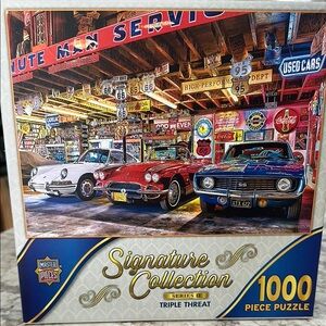 MasterPieces 1000 Piece Puzzle - Classic Cars